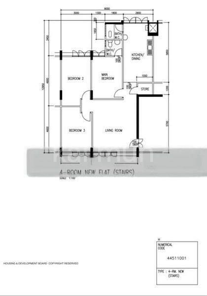 4 Room (4NG) HDB for Sale in  121 Paya Lebar Way - Image 18